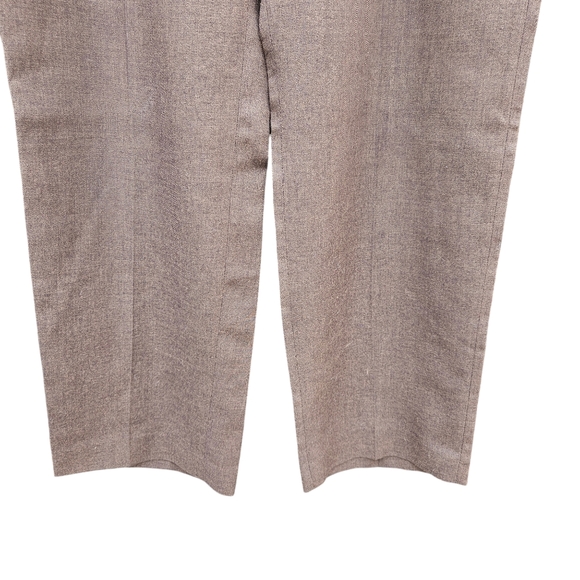 Rainy Day Wools Men's Classic Brown  Dress pants Size 36X32 - Picture 9 of 16